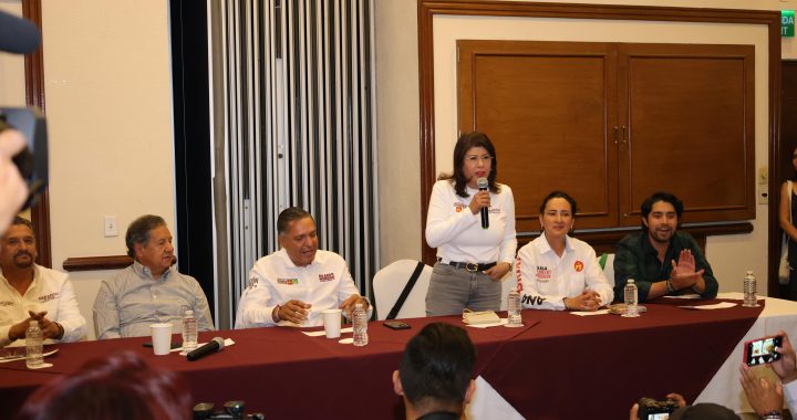 Acude Mariela Gutiérrez en Apoyo de Campañas de Morena en el Valle de Toluca