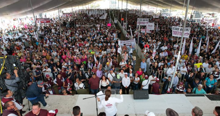 En arranque de campaña, anuncia Azucena espacios laborales para universitarios