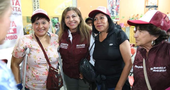 CUIDAR LA SALUD SERÁ PRIORIDAD EN CUAUTITLÁN, PROMETE JUANITA CARRILLO, CANDIDATA DE MORENA