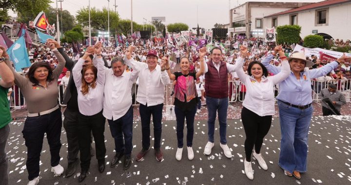 ’’LA CUARTA TRANSFORMACIÓN ESTÁ MÁS FUERTE QUE NUNCA’’: CLAUDIA SHEINBAUM CELEBRA EL ENTUSIASMO DE TODO EL PUEBLO DE MÉXICO POR LA 4T