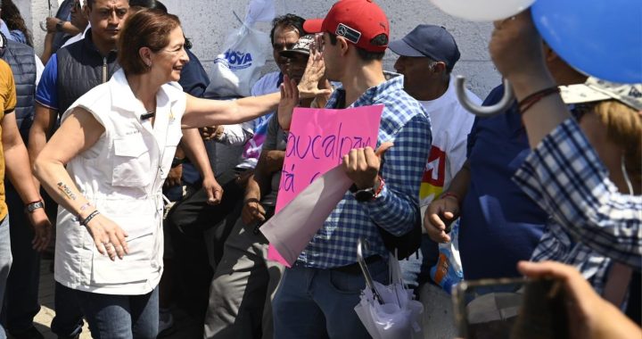 CON PROPUESTAS FIRMES Y CONCRETAS, ANGÉLICA MOYA MANTIENE 15 PUNTOS DE VENTAJA