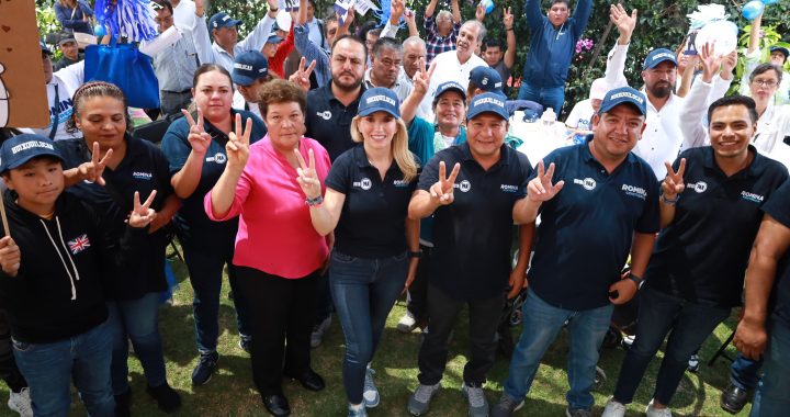 ÉSTA ES LA ELECCIÓN MÁS IMPORTANTE; VAMOS POR EL 5 DE 5 EN HUIXQUILUCAN: ROMINA CONTRERAS