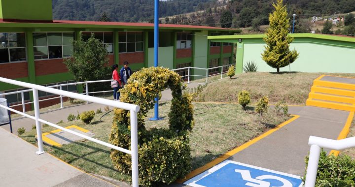 HUIXQUILUCAN REHABILITA BACHILLERATO EN SANTA CRUZ AYOTUXCO PARA MEJORAR EL APRENDIZAJE DE ALUMNOS