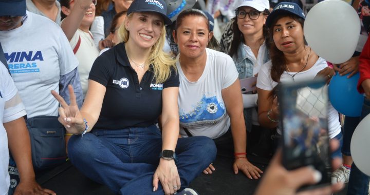 SE SUMAN 300 EX LÍDERES DE MORENA A LA CAMPAÑA DE ROMINA CONTRERAS EN HUIXQUILUCAN
