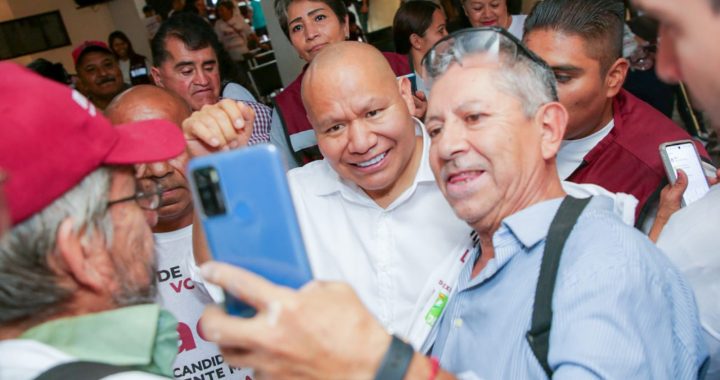 CADA VEZ SOMOS MÁS LOS QUE QUEREMOS CULTIVAR LA CUARTA TRANSFORMACIÓN EN TLALNEPANTLA: RACIEL PÉREZ CRUZ