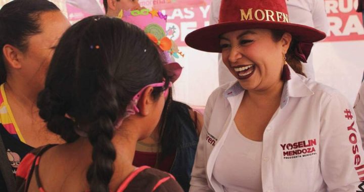 “DIGNIFICAREMOS LA CALIDAD DE VIDA DE LA NIÑEZ Y JUVENTUD EN NICOLÁS ROMERO”: YOSELIN MENDOZA