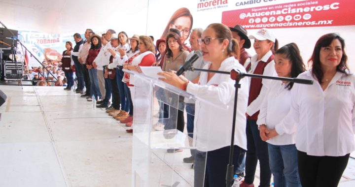 En arranque de campaña, anuncia Azucena espacios laborales para universitarios