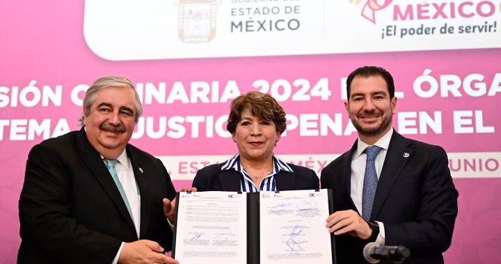 Gobernadora Delfina Gómez Álvarez fortalece el sistema de justicia penal en el Estado de México