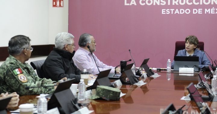 La construcción de la paz en el EdoMéx requiere trabajo coordinado y constante: Delfina Gómez Álvarez