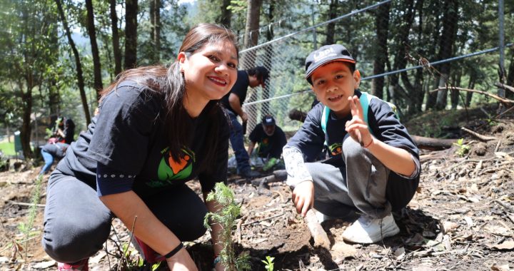 REFUERZA HUIXQUILUCAN JORNADAS DE REFORESTACIÓN PARA PRESERVAR ZONAS BOSCOSAS