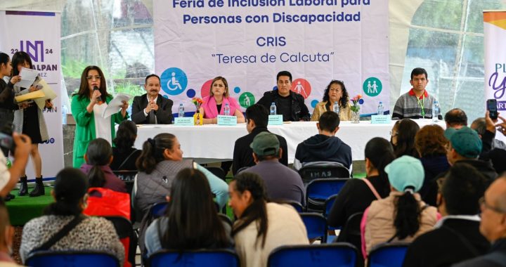 NAUCALPAN IMPULSA INCLUSIÓN LABORAL DE PERSONAS CON DISCAPACIDAD
