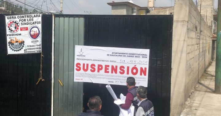 CLAUSURA GOBIERNO MUNICIPAL LA CONSTRUCCIÓN DE UN POZO PARTICULAR EN LAS HUERTAS 1ª SECCIÓN