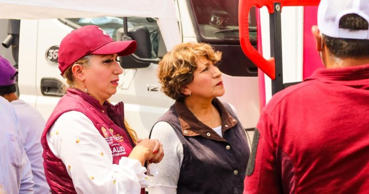 Atiende Gobernadora Delfina Gómez Álvarez la salud de las familias afectadas en Chalco con 18 unidades médicas y 165 especialistas del ISEM y DIFEM