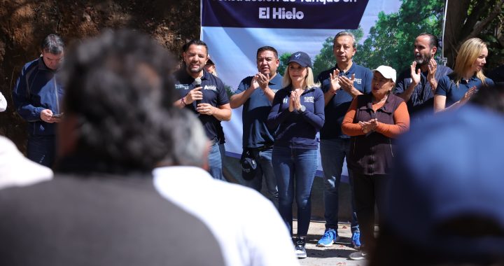 INICIA HUIXQUILUCAN CONSTRUCCIÓN DE TANQUE DE AGUA EN LA COMUNIDAD EL HIELO