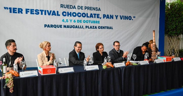 EL PARQUE NAUCALLI SERÁ ESCENARIO DEL PRIMER FESTIVAL ‘CHOCOLATE, PAN Y VINO’