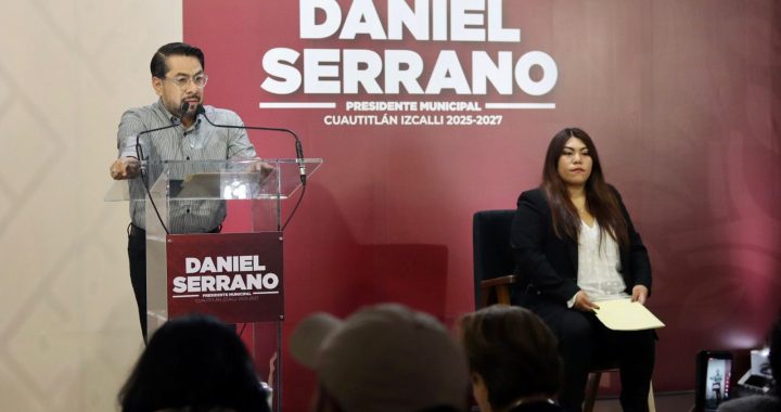 Daniel Serrano Presidente Municipal de Cuautitlán Izcalli 2025-2027
