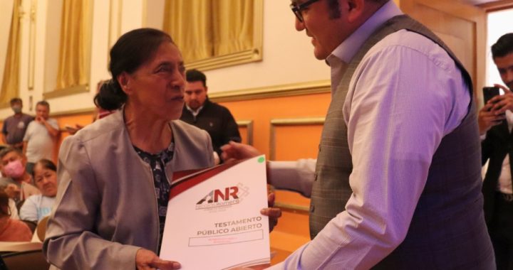 MÁS DE MIL FAMILIAS HAN SIDO BENEFICIADAS CON EL PROGRAMA DE TESTAMENTOS PÚBLICOS ABIERTOS