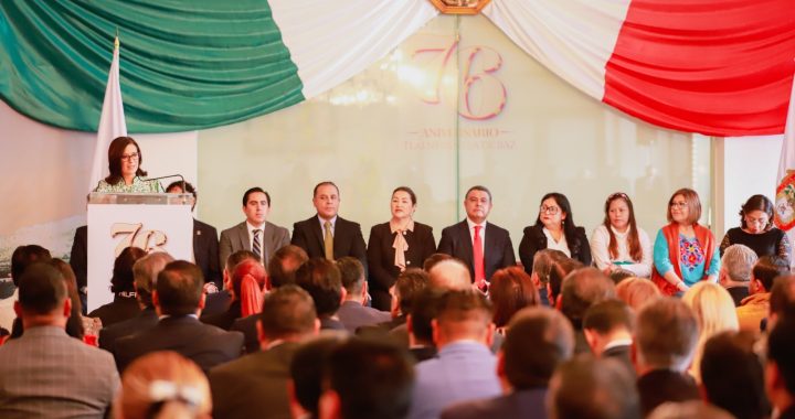  MARCO ANTONIO RODRÍGUEZ HURTADO ENCABEZA LA CELEBRACIÓN DEL 76 ANIVERSARIO DE LA ELEVACIÓN DE VILLA A CIUDAD DE TLALNEPANTLA