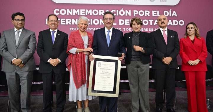 Ahorran mexiquenses 27 millones de pesos con servicios notariales y jurídicos gratuitos: Gobernadora Delfina Gómez Álvarez