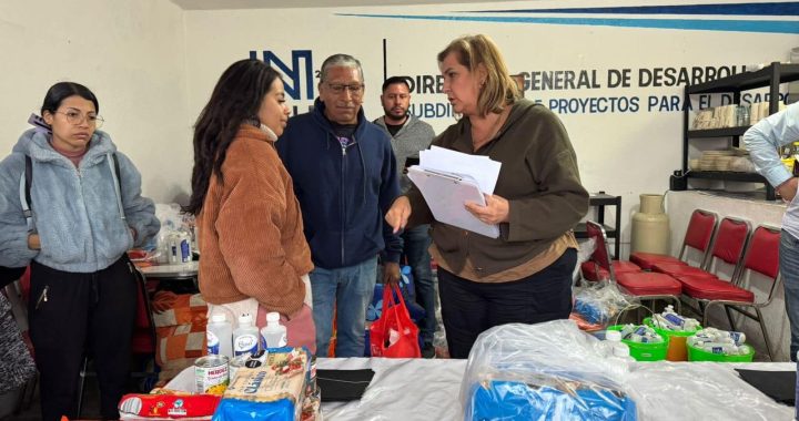 DIF NAUCALPAN ENTREGA APOYOS DIRECTOS A FAMILIAS AFECTADAS POR EDIFICIO EN RIESGO