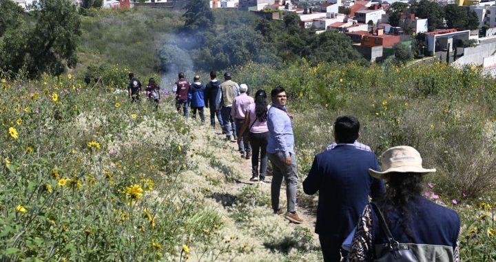 ESPECIALISTAS DE INSTITUTOS DE GEOFÍSICA Y GEOLOGÍA REALIZAN RECORRIDO EN PRADERAS DE SAN MATEO