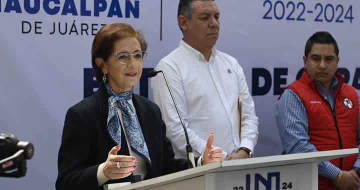 ANGÉLICA MOYA ENTREGA OBRAS POR MÁS DE 23 MILLONES DE PESOS EN BENEFICIO DE LOS NAUCALPENSES