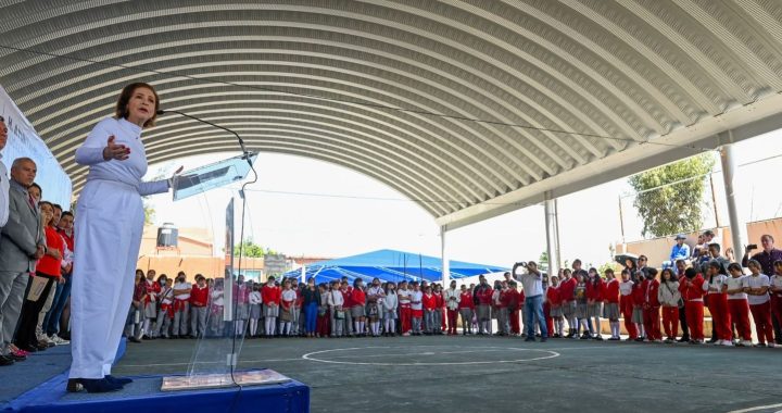 SUMAN 37 ARCOTECHOS ENTREGADOS A ESCUELAS POR EL GOBIERNO DE NAUCALPAN