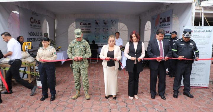 Inicia en Tecámac el Programa de Canje de Armas; Prevención parte de la Estrategia para la Seguridad