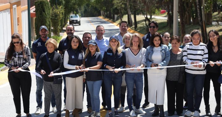 MÁS DE MIL 800 FAMILIAS DE BOSQUES DE LA HERRADURA SE BENEFICIAN CON NUEVA CALLE