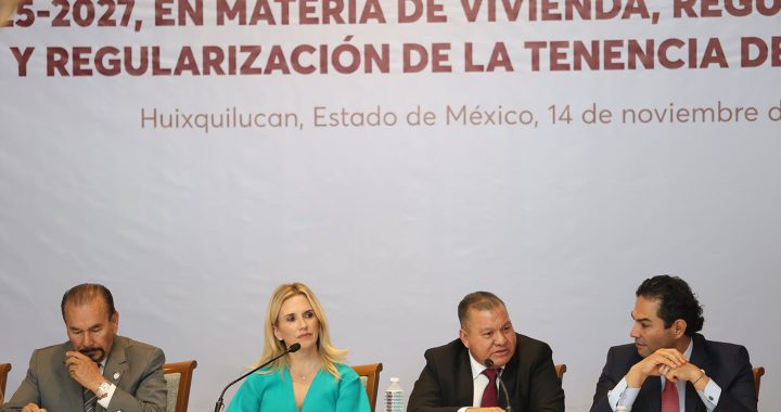 HUIXQUILUCAN, SEDE DE MESAS DE TRABAJO EN MATERIA DE REGULARIZACIÓN DE TENENCIA DE LA TIERRA Y DEL SUELO EN EL EDOMEX