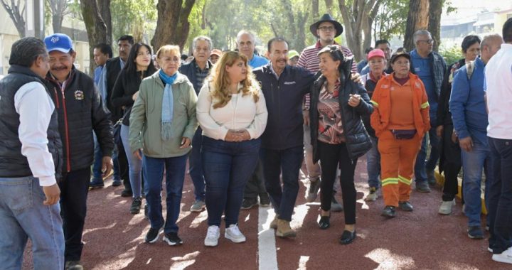 PEDRO RODRÍGUEZ ENTREGA EL PARQUE LINEAL FLAMINGOS EN LAS ALAMEDAS; EL ALCALDE DE ATIZAPÁN DE ZARAGOZA CONTINÚA CON LA CONSTRUCCIÓN DE ESPACIOS DIGNOS PARA LAS FAMILIAS ATIZAPENSES