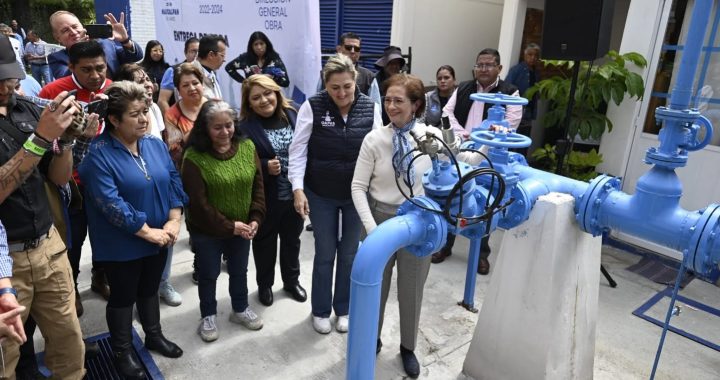 SE MEJORÓ LA DISTRIBUCIÓN DE AGUA POTABLE CON LA REHABILITACIÓN DE POZOS