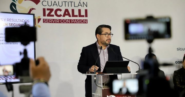 Resalta Daniel Serrano reducción del 55% en delitos de alto impacto en Cuautitlán Izcalli