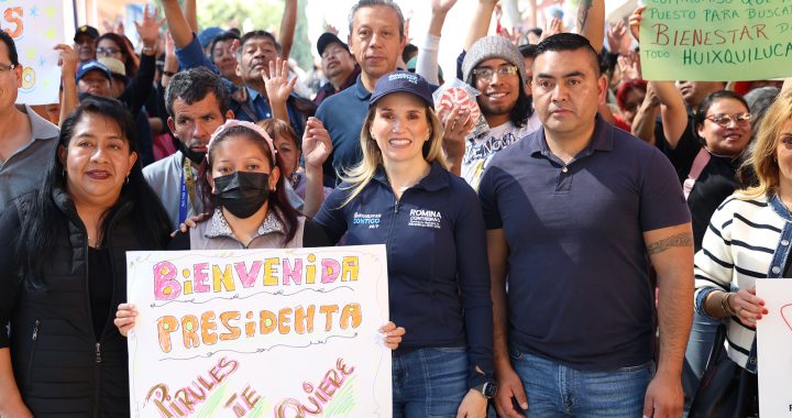 ENTREGA HUIXQUILUCAN MÁS DE 600 PRENDAS INVERNALES A FAMILIAS VULNERABLES DE LA ZONA POPULAR