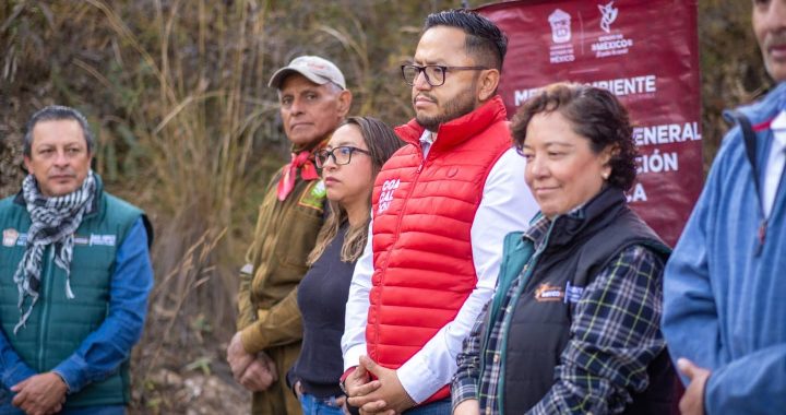 REALIZAN TRABAJOS DE PREVENCIÓN DE INCENDIOS FORESTALES EN COACALCO