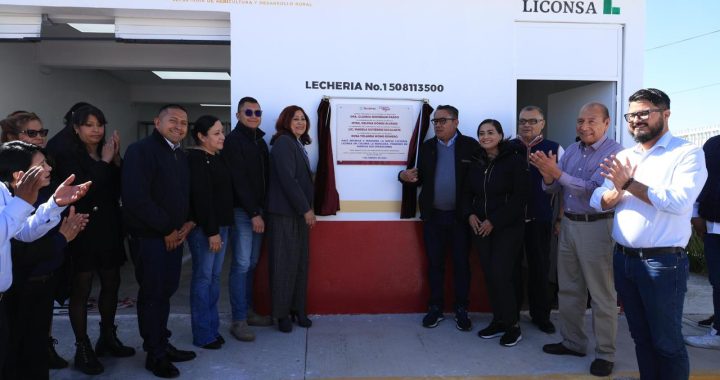 Ponen en Marcha dos Lecherías más de Liconsa en Tecámac; se Suman a Otras 36 Existentes en el Municipio