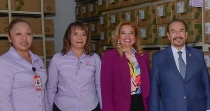 PATRICIA AREVALO INAUGURA LA REHABILITACIÓN y MODERNIZACIÓN DEL ARCHIVO DE CONCENTRACIÓN DE DIF