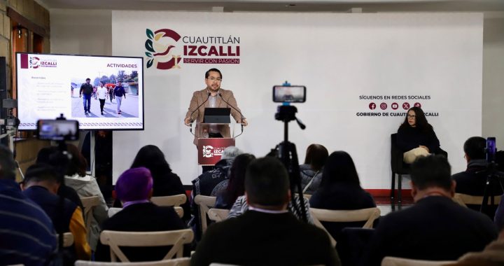 Con incremento en la recaudación, violencia de género a la baja y arranque de obras, concluye gobierno izcallense primer mes de gestión