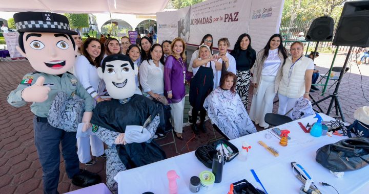 PATRICIA ARÉVALO ENCABEZA JORNADA DE LA PAZ EN ATIZAPAN DE ZARAGOZA, LA SEGURIDAD DE LAS FAMILIAS ES UNA PRIORIDAD PARA EL GOBIERNO MUNICIPAL