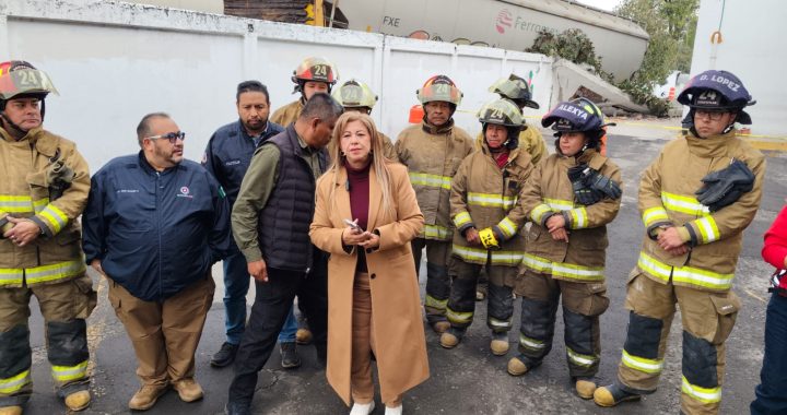 Gobierno de Cuautitlán atiende emergencia por descarrilamiento de tren