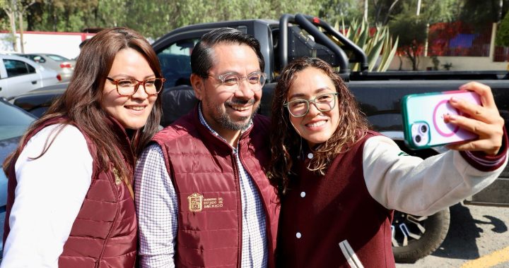 El Secretario de Educación y el Alcalde Daniel Serrano conjuntan esfuerzos en pro de la comunidad educativa del Conalep Cuautitlán