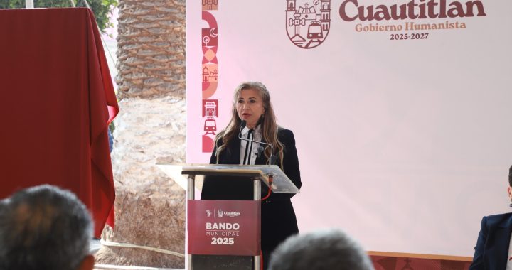 FORTALECE JUANITA CARRILLO, ORDEN Y DESARROLLO DE CUAUTITLÁN CON LA PROMULGACIÓN DEL BANDO MUNICIPAL 2025