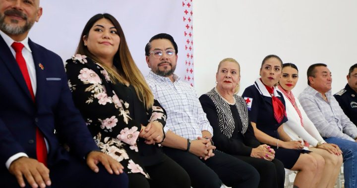 Daniel Serrano encabezó el arranque de la Colecta de la Cruz Roja en Cuautitlán Izcalli