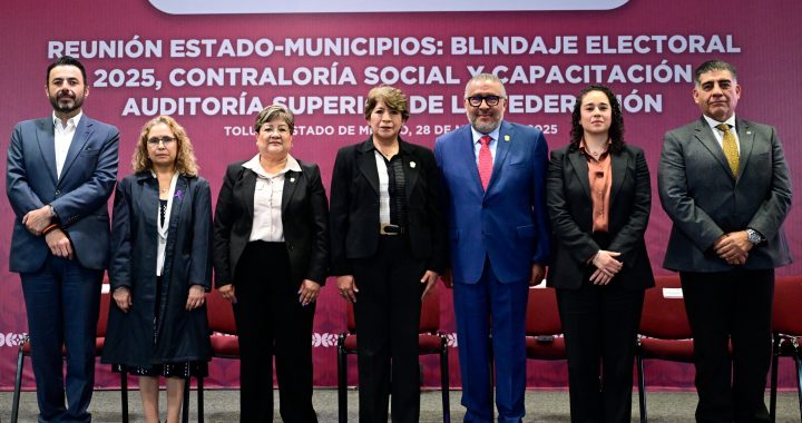Blinda Gobernadora Delfina Gómez histórica elección de jueces y magistrados en el EdoMéx; llama a respetar la voluntad de la ciudadanía