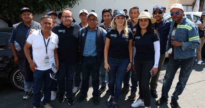 REFUERZAN SERVICIOS PÚBLICOS EN CONSTITUYENTES DE 1917 Y TIERRA Y LIBERTAD CON “HUIXQUILUCAN CONTIGO 24/7”
