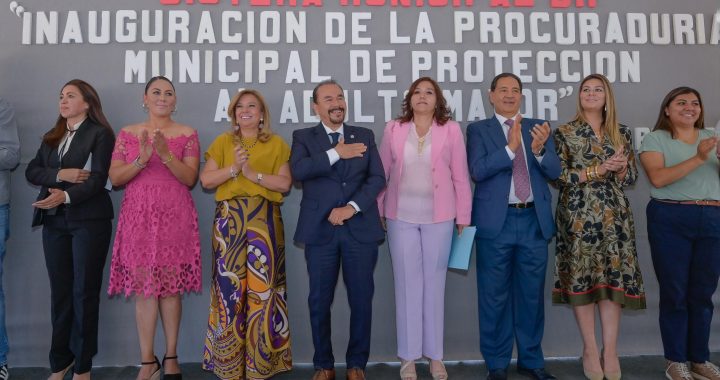 PEDRO RODRÍGUEZ VILLEGAS Y PATRICIA ARÉVALO INAUGURAN PROCURADURÍA MUNICIPAL DE PROTECCIÓN AL ADULTO MAYOR  DE ATIZAPÁN DE ZARAGOZA