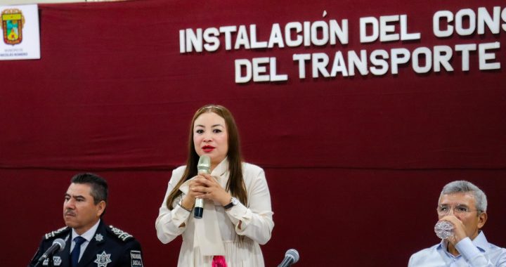 OFRECE LA ALCALDESA YOSELIN MENDOZA A TRANSPORTISTAS TODO SU APOYO PARA ATENDERLOS Y SOLUCIONAR PROBLEMAS