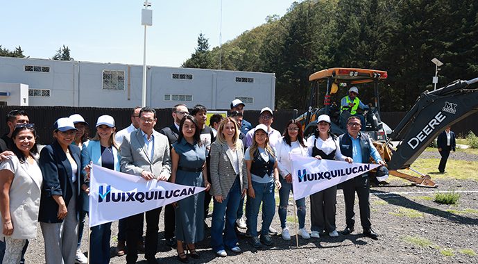 INICIA HUIXQUILUCAN CONSTRUCCIÓN DE LA SEGUNDA ETAPA DE LA UNIDAD DEPORTIVA “EL PLAN”
