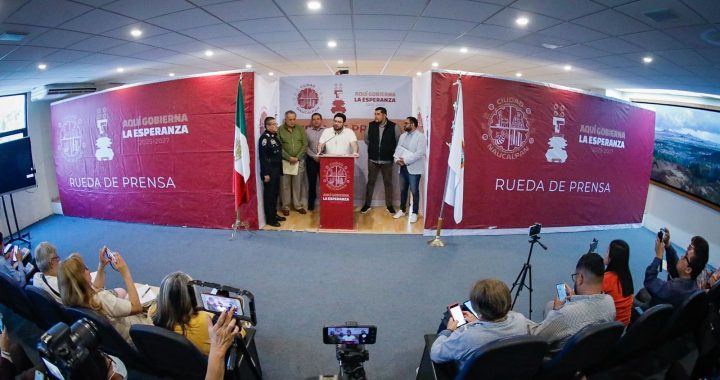 EN SEGURIDAD Y AGUA SE SIGUE AVANZANDO, CON RESULTADOS: ISAAC MONTOYA