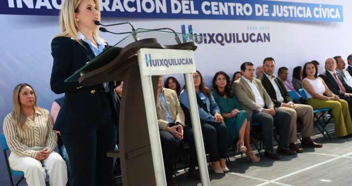 INAUGURA HUIXQUILUCAN NUEVO CENTRO DE JUSTICIA CÍVICA  